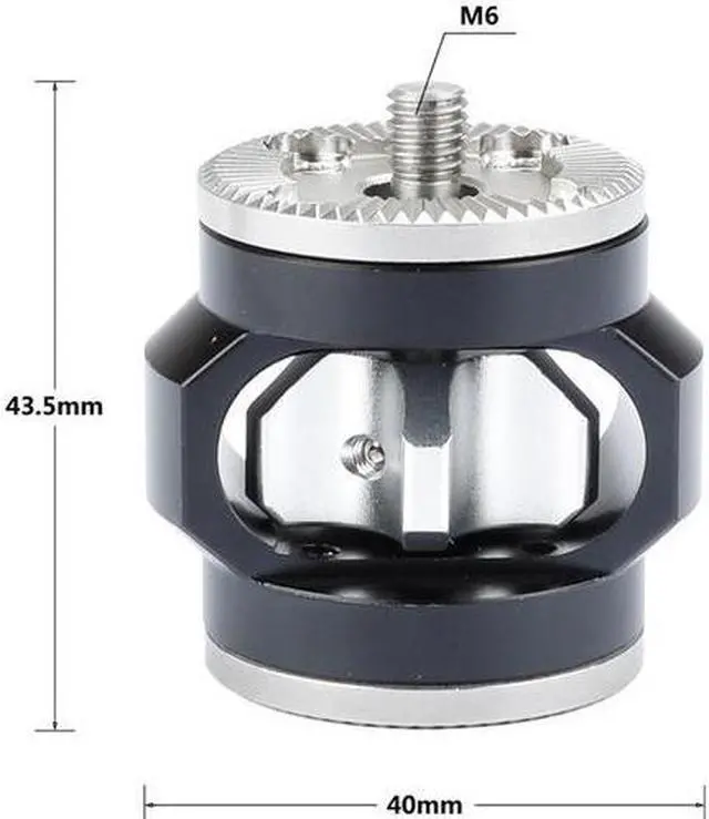 Alt view image 5 of 6 - CAMVATE Double ARRI Rosette Extension Mount with M6 Male & Female Thread