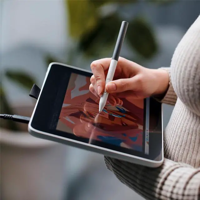 Alt view image 4 of 14 - Wacom One Pen Display 12 USB-C Gen 2023 (DTC121W0A)
