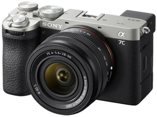 Alt view image 6 of 9 - Sony Alpha a7C II Mirrorless Camera with FE 28-60mm f/4-5.6 Lens, Silver