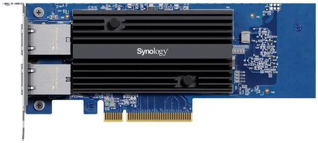 Alt view image 2 of 6 - Synology E10G30-T2 Dual-port 10GbE 10GBASE-T Add-In Card for Synology Systems