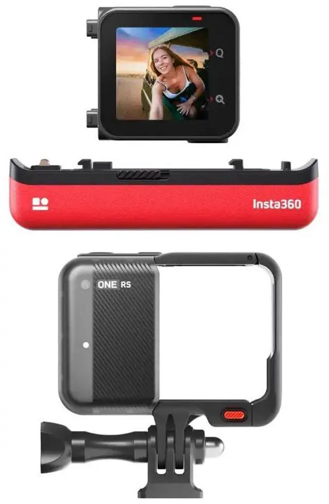 Alt view image 2 of 8 - Insta360 ONE RS Core Bundle with Battery Base and Mounting Bracket #264501