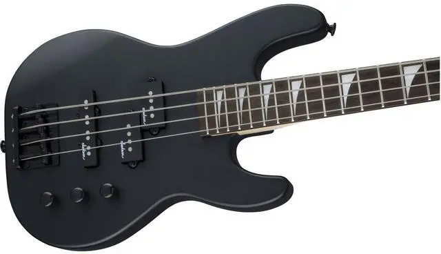 Alt view image 13 of 13 - Jackson JS1XCBMINSBK Minion JS1X Concert Bass Electric Guitar - Satin Black
