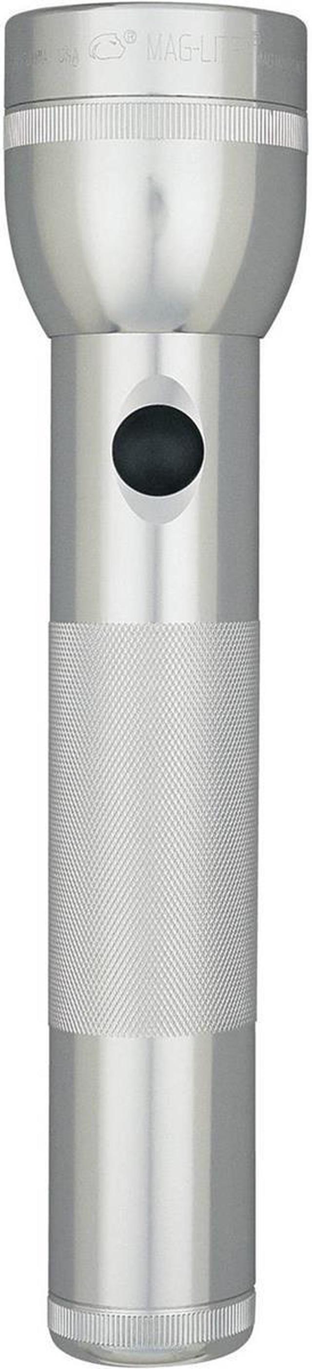 Maglite 2-Cell D Blister Silver