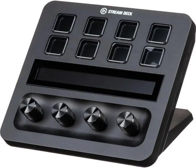 Alt view image 8 of 14 - Elgato Stream Audio Mixer, Console 7 Studio Controller for Content Creators