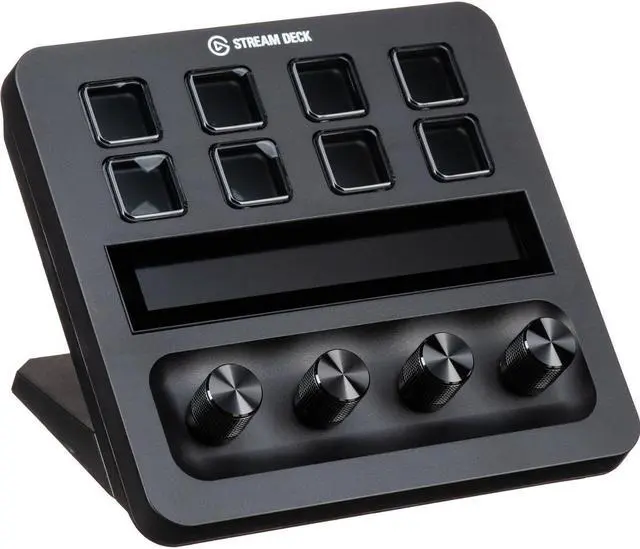 Alt view image 10 of 14 - Elgato Stream Audio Mixer, Console 7 Studio Controller for Content Creators