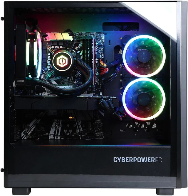 CyberPowerPC Gamer Supreme SLC10000CPGV12 Gaming Desktop Computer ...