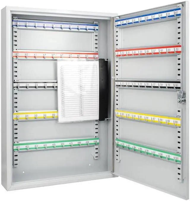 Alt view image 12 of 14 - 100 Position Key Cabinet with Key Lock