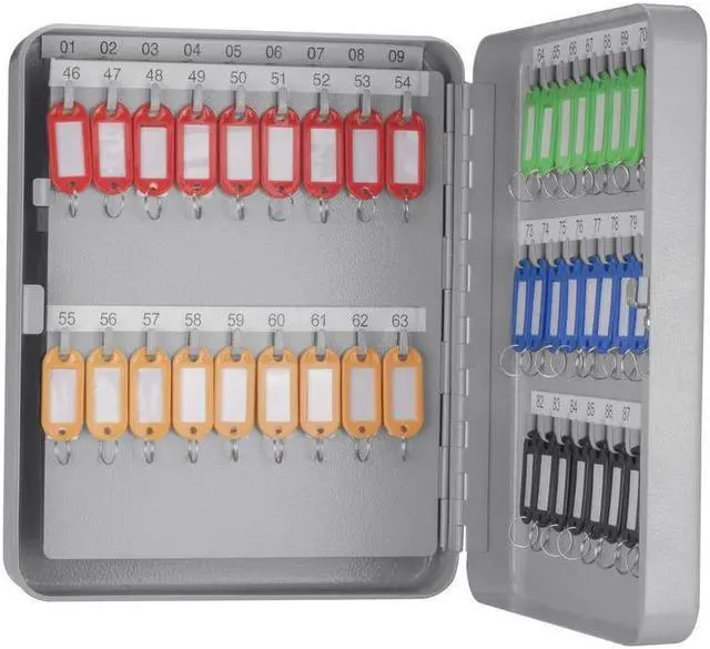 Alt view image 12 of 15 - BARSKA OPTICS CB13234 BARSKA OPTICS CB13234 90 Key Lock Box Grey