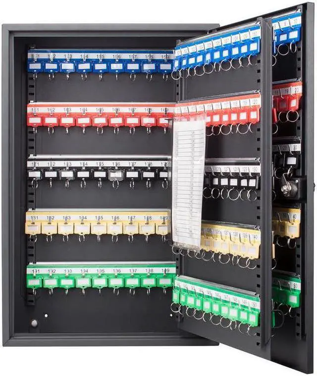 Alt view image 5 of 7 - 200 Position Key Cabinet with Combo Lock By Barska