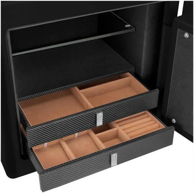 Alt view image 5 of 7 - New Barska Ax13106 Safe For Jewelry With Electronic Keypad Lock