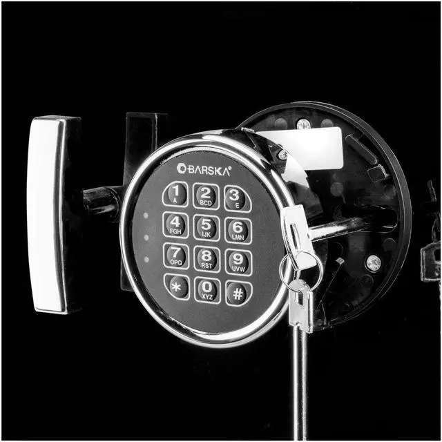 Alt view image 7 of 7 - New Barska Ax13106 Safe For Jewelry With Electronic Keypad Lock