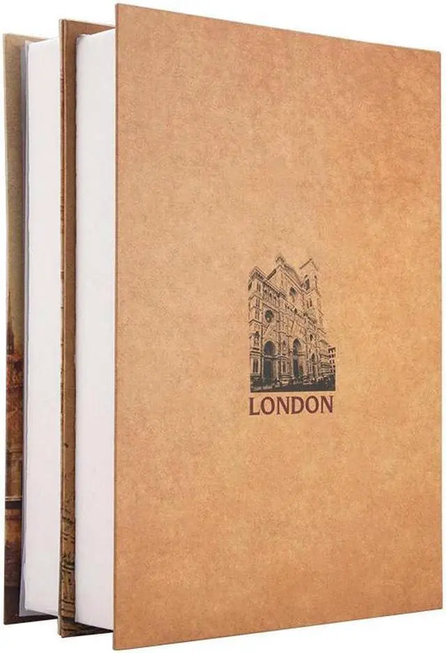 Alt view image 13 of 14 - Barska CB12470 Paris & London Dual Book Lock Box With Key Lock