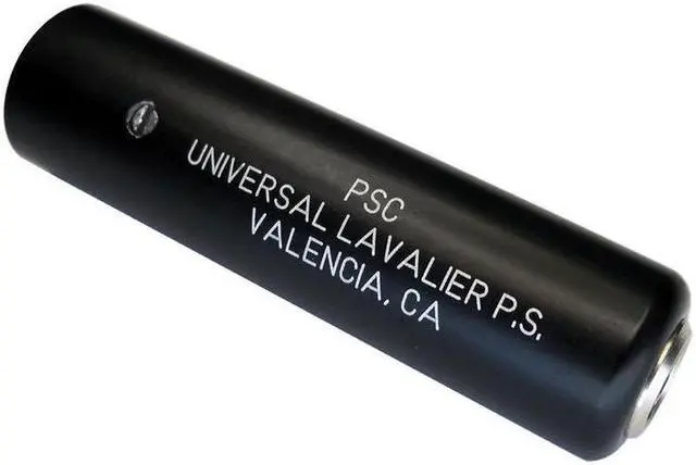 Main image of PSC Universal Lavalier Power Supply Barrel Adapter, TB5M 2-Wire Positive Bias
