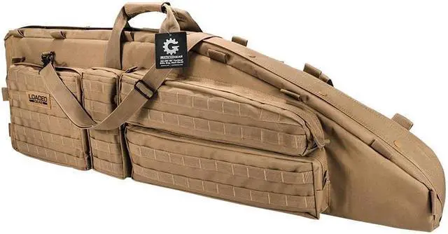 Alt view image 2 of 4 - Barska BI12552 Loaded Gear RX-600 46 in. Tactical Rifle Bag Dark Earth