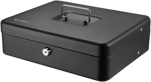 Alt view image 4 of 7 - Barska Optics 12" Register Style Cash Box w/ Key Lock CB13054