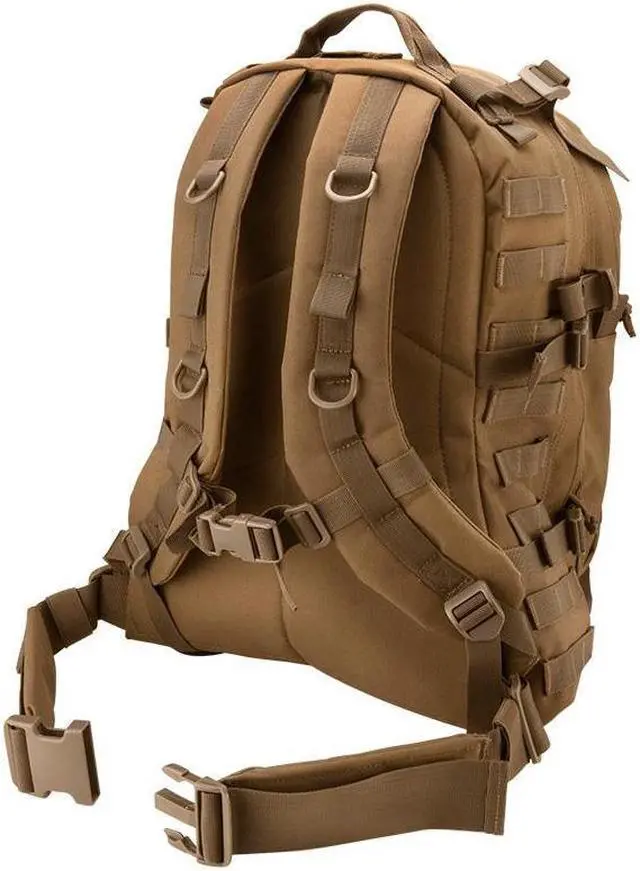 Alt view image 13 of 17 - Barska Optics BI12342 GX-200 Tactical Backpack - Tan