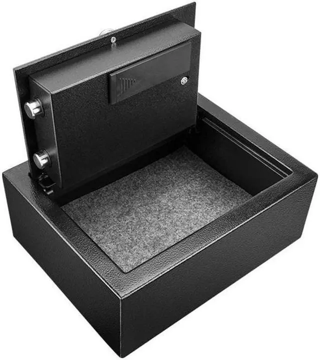 Alt view image 16 of 16 - BARSKA AX12622 Security Safe,Black,10.5 lb.