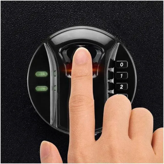 Alt view image 14 of 15 - HQ900 Large Quick Access Keypad Biometric Rifle Safe