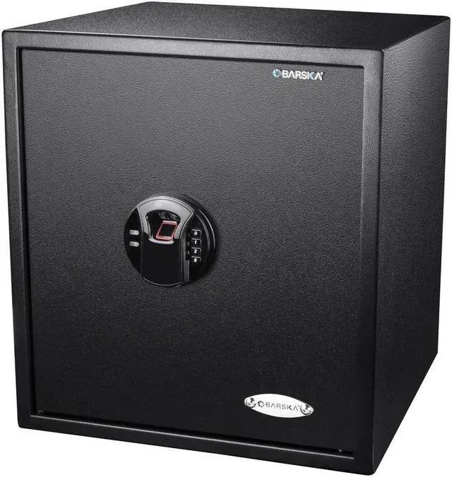 Alt view image 3 of 8 - BARSKA AX12842 Security Safe,Black,40 lb.