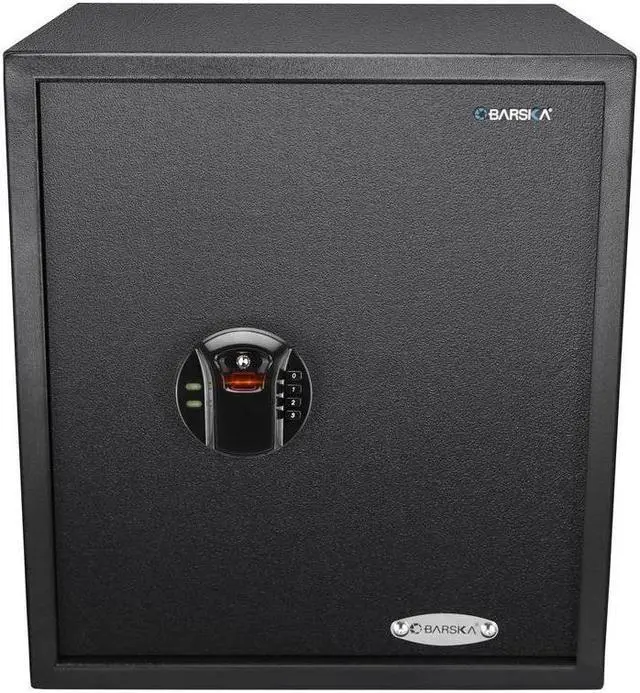 Alt view image 4 of 8 - BARSKA AX12842 Security Safe,Black,40 lb.