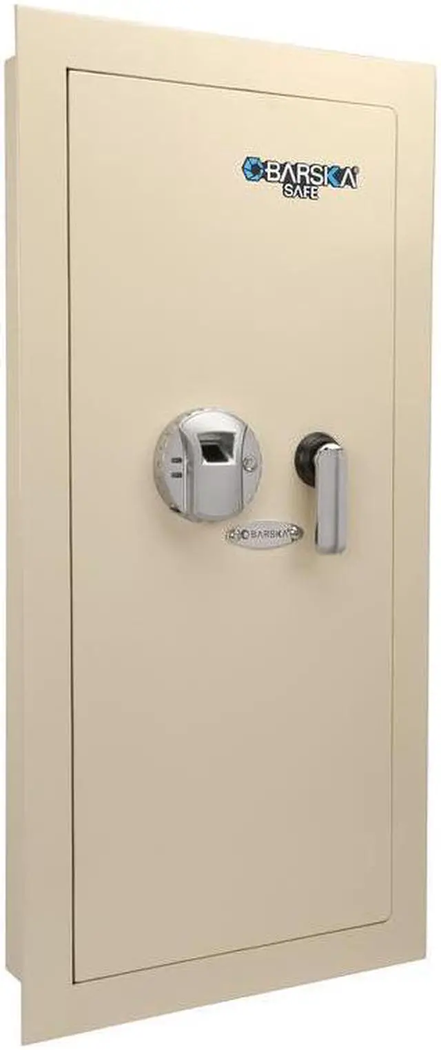 Alt view image 9 of 13 - Large Biometric Wall Safe (Left Opening)