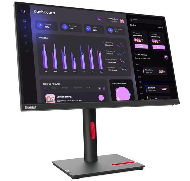 Alt view image 19 of 20 - Lenovo ThinkVision 23.8 inch Monitor - T24i-30