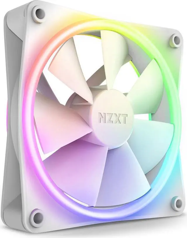 Alt view image 9 of 15 - NZXT F120RGB Duo - 120mm Dual-sided RGB Fan - Single Pack (White)