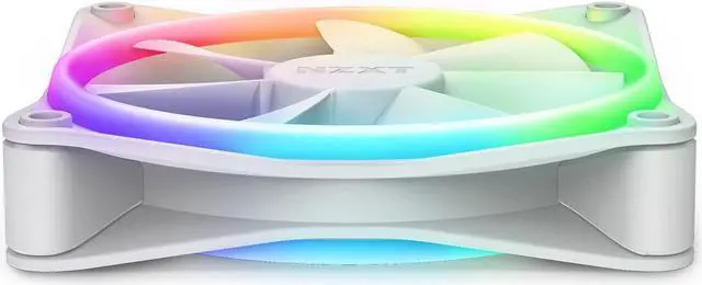 Alt view image 15 of 15 - NZXT F120RGB Duo - 120mm Dual-sided RGB Fan - Single Pack (White)
