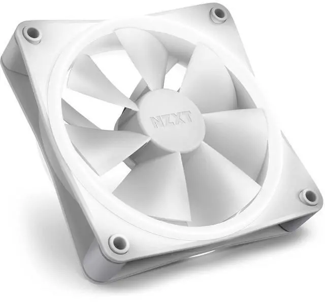Alt view image 11 of 13 - NZXT F120RGB Duo - 120mm Dual-sided RGB Fan - Triple Pack (White) w/RGB Controller