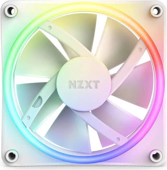 Alt view image 11 of 15 - NZXT F120RGB Duo - 120mm Dual-sided RGB Fan - Single Pack (White)