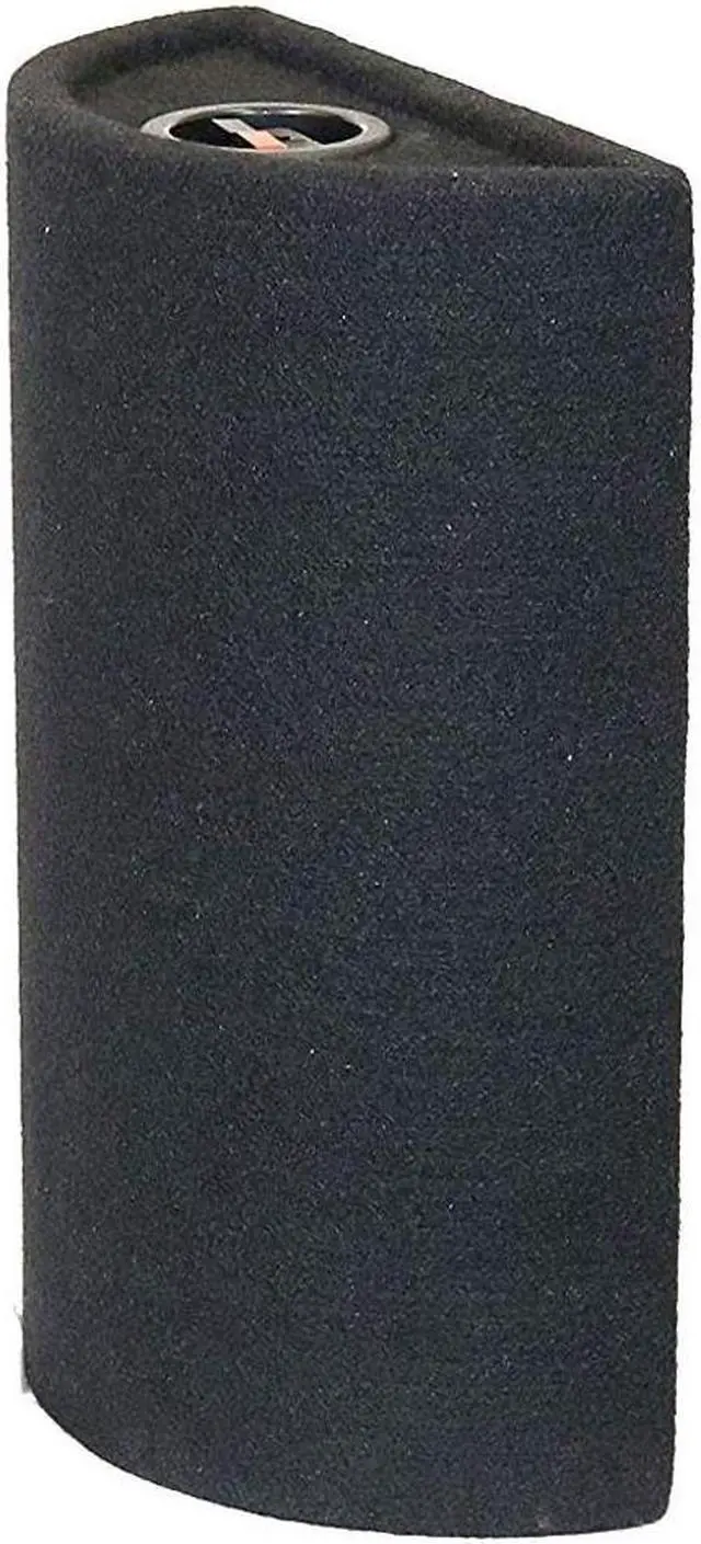 Alt view image 6 of 7 - Pair of 6-in x 9-in Wooden Carpeted Speaker Boxes w/Quick Release Terminals