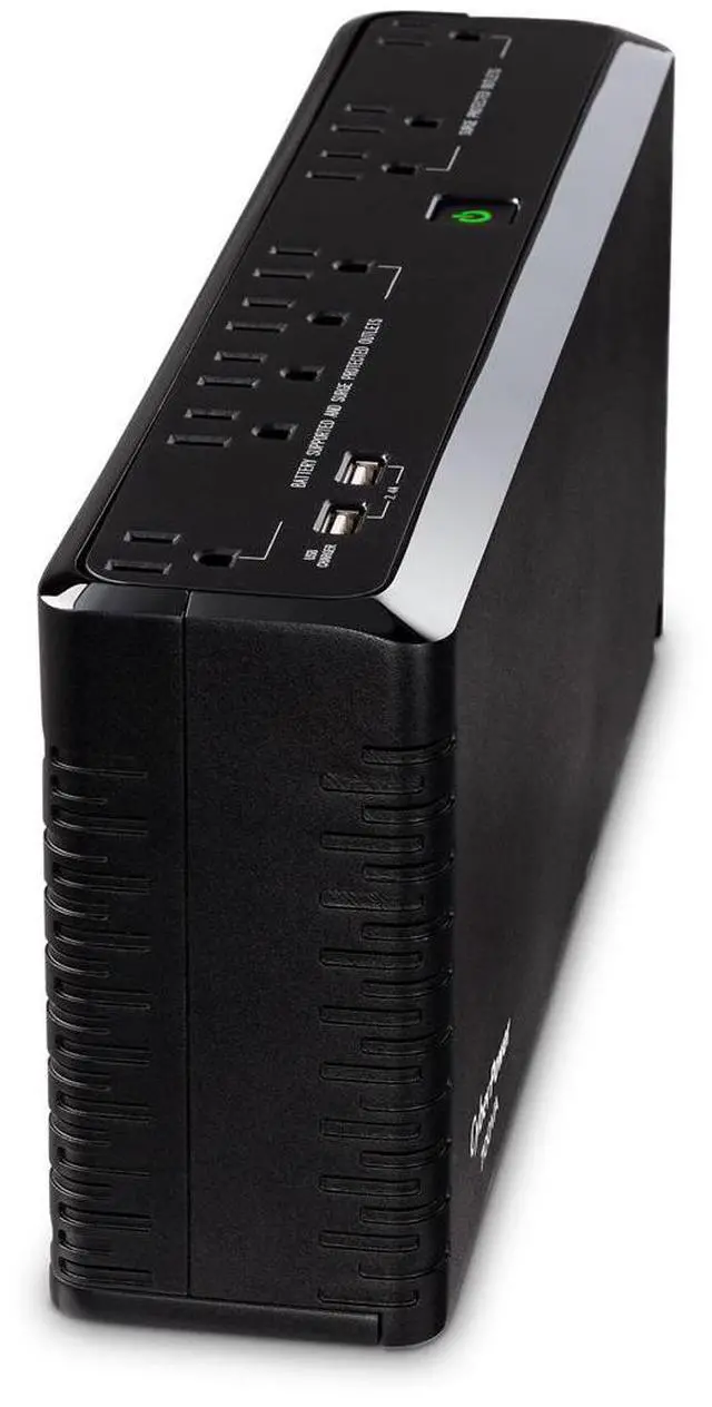 Alt view image 18 of 20 - CYBERPOWER SYSTEMS (USA), INC. SL700U STANDBY, 8 X NEMA 5-15R, NEMA 5-15P W/5 FT CORD, USB CHARGE PORTS, 3YR WTY