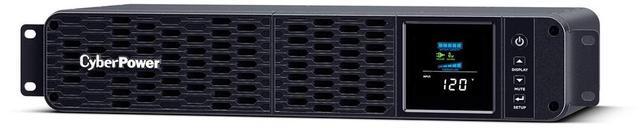 Alt view image 6 of 20 - CyberPower CP1500PFCRM2U PFC Sinewave UPS Systems - 1500VA/1000W, 120 VAC, NEMA 5-15P, 2U, Rackmount, Sine Wave, 8 Outlets, LCD, PowerPanel®