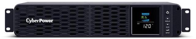 Alt view image 8 of 20 - CyberPower CP1500PFCRM2U PFC Sinewave UPS Systems - 1500VA/1000W, 120 VAC, NEMA 5-15P, 2U, Rackmount, Sine Wave, 8 Outlets, LCD, PowerPanel®