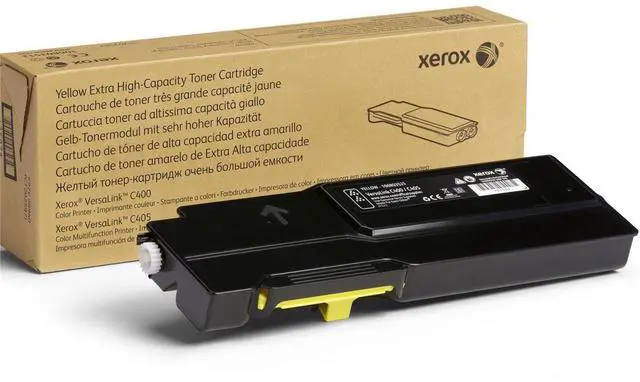 Alt view image 11 of 12 - Xerox 106R03525 Extra High Yield Toner Cartridge - Yellow