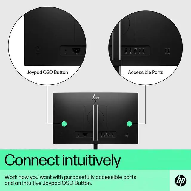 Alt view image 17 of 20 - HP E22 G5 21.5" FHD Monitor IPS 5ms GtG 75Hz Contrast Ratio 1000:1 Brightness 250 nits DisplayPort HDMI USB-A Anti-Glare Height Adjustable Flicker-free - 6N4E8AA