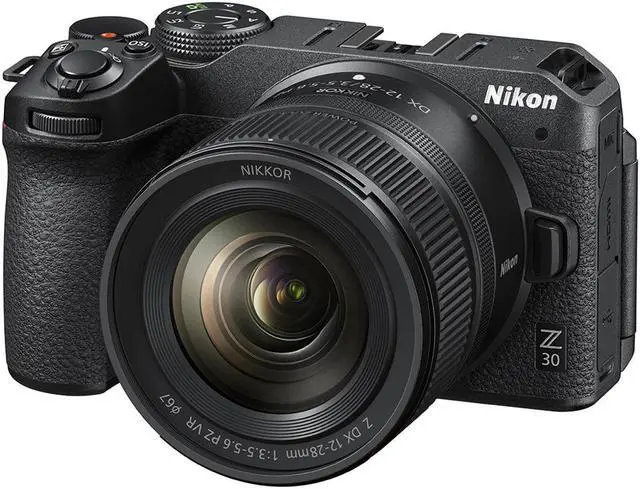 Alt view image 8 of 10 - Nikon Z 30 DX-Format Mirrorless Camera with NIKKOR Z DX 12-28mm f/3.5-5.6 PZ VR Lens