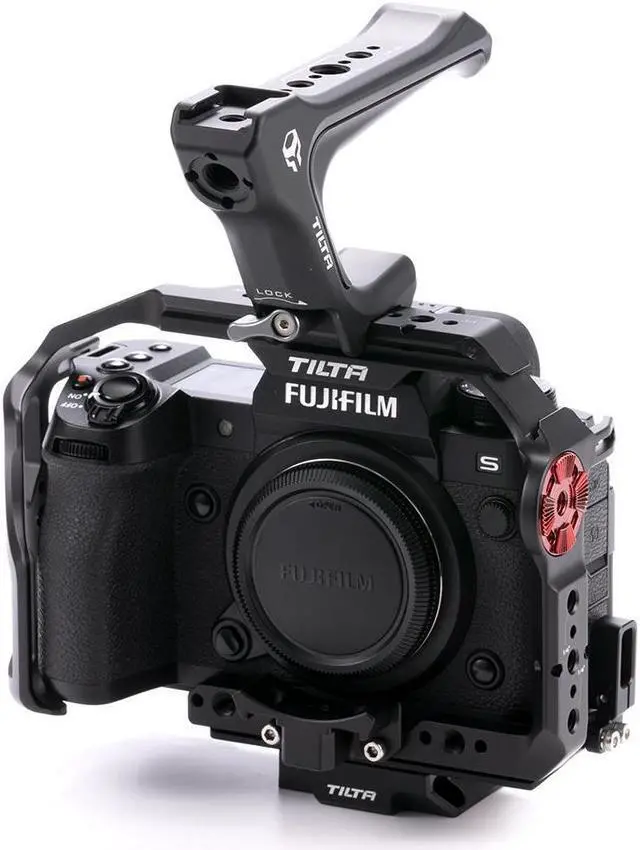 Alt view image 2 of 7 - Tilta Full Camera Cage for Fujifilm X-H2S/X-H2 Basic Kit, Black