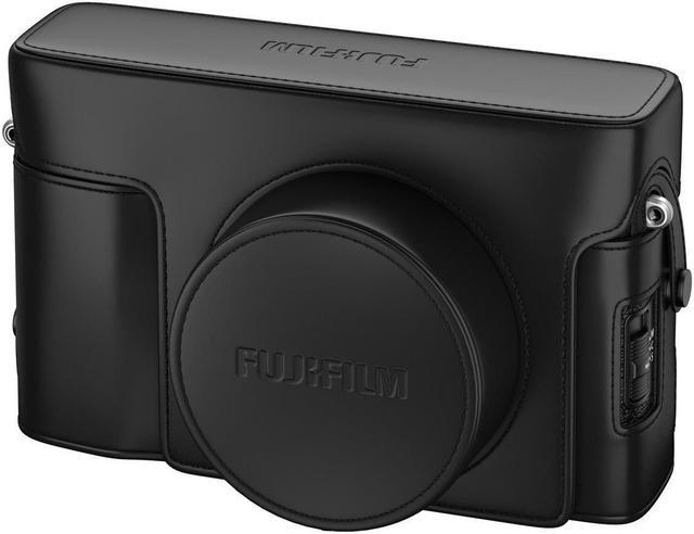 Main image of Fujifilm X100V Leather Case, Black #16652609