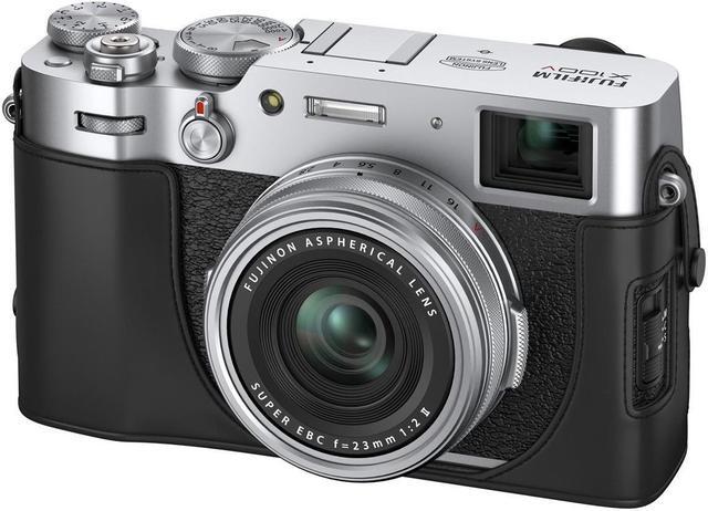 Alt view image 3 of 9 - Fujifilm X100V Leather Case, Black #16652609