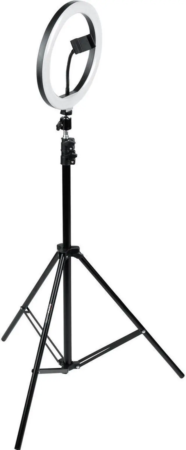 Main image of Gator Cases 10" LED Desktop Ring Light with Stand and Phone Holder