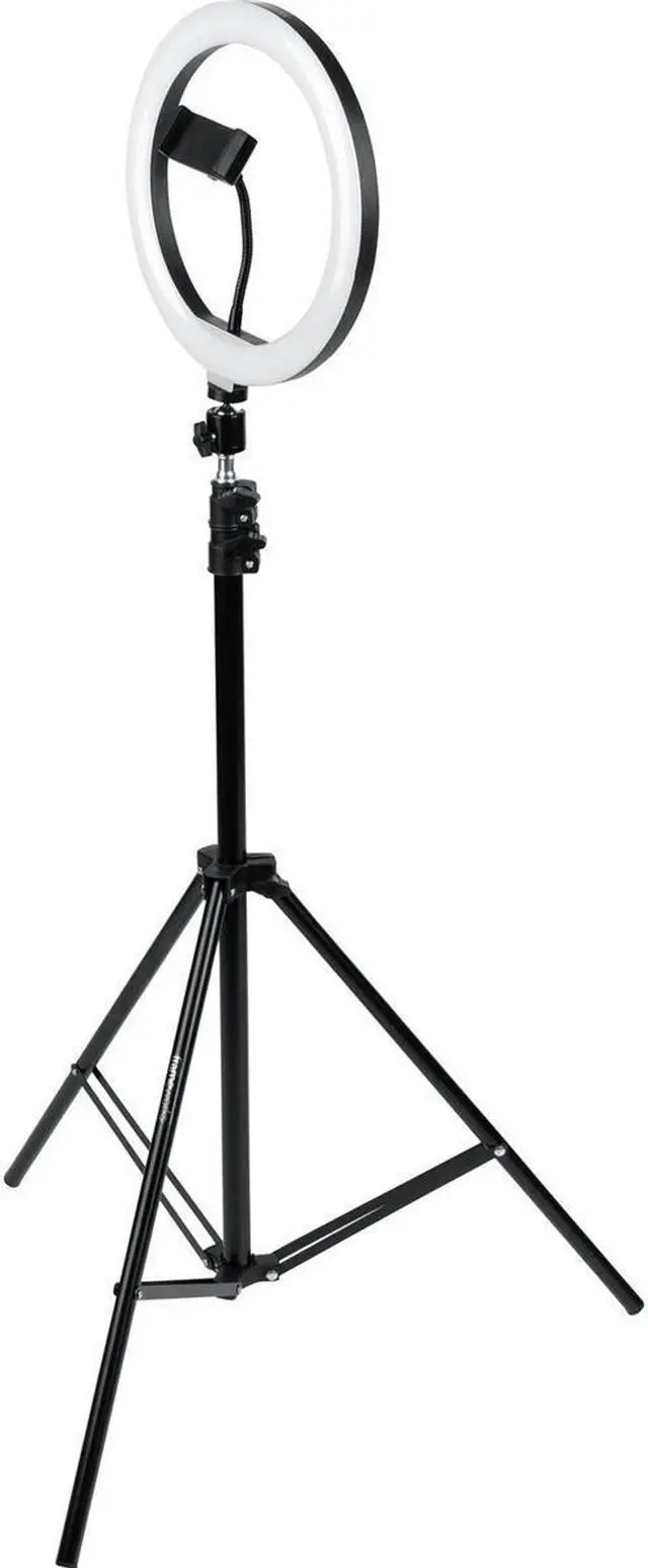 Alt view image 6 of 7 - Gator Cases 10" LED Desktop Ring Light with Stand and Phone Holder