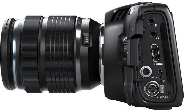 Alt view image 4 of 5 - Blackmagic Design Pocket Cinema Camera 4K - With Glass Screen Protector