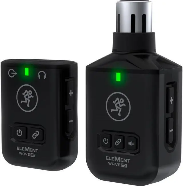 Alt view image 18 of 20 - Mackie EleMent Wave XLR Compact Digital Wireless Plug-On Microphone System for Cameras and Smartphones (2.4 GHz)