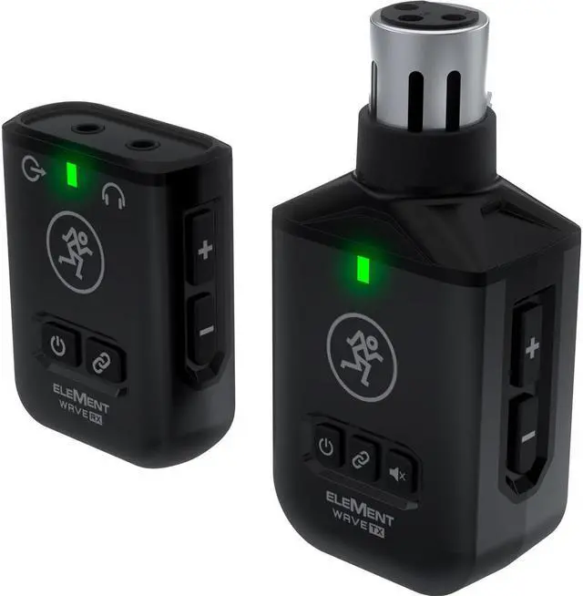 Alt view image 19 of 20 - Mackie EleMent Wave XLR Compact Digital Wireless Plug-On Microphone System for Cameras and Smartphones (2.4 GHz)