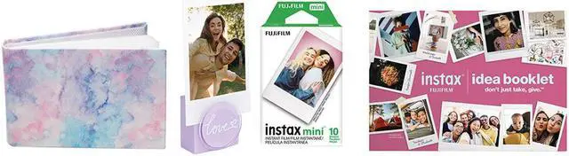 Alt view image 8 of 11 - Fujifilm Instax Mini 12 Blue Holiday Bundle 2023