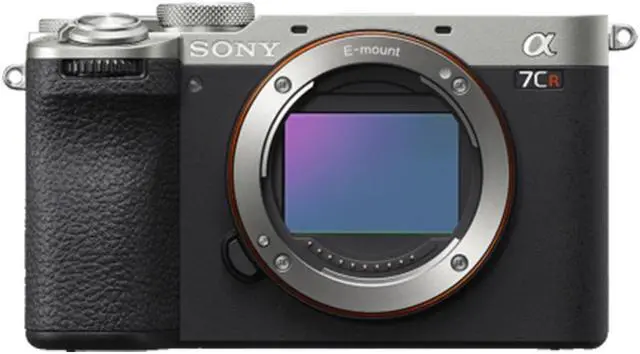 Alt view image 2 of 11 - Sony Alpha 7CR Full-frame Interchangeable Lens Hybrid Camera Body (Silver)