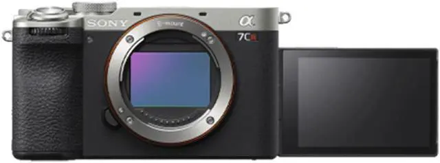 Alt view image 3 of 11 - Sony Alpha 7CR Full-frame Interchangeable Lens Hybrid Camera Body (Silver)