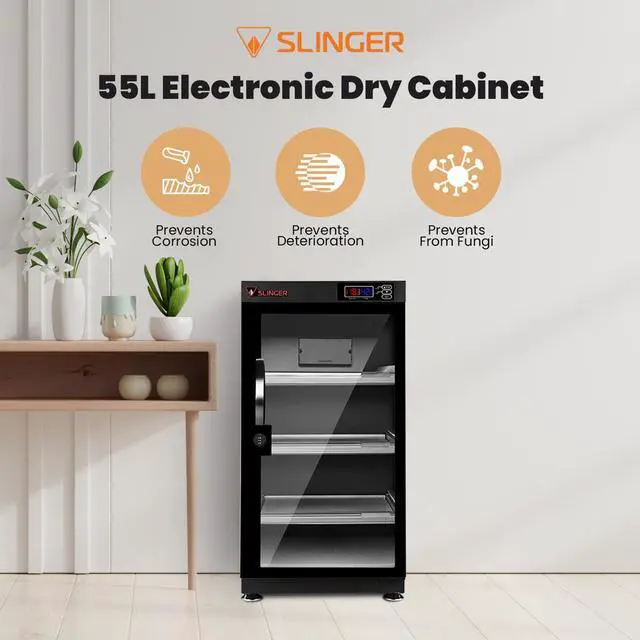 Alt view image 2 of 7 - Slinger 55L Electronic Dry Cabinet with Combination Lock