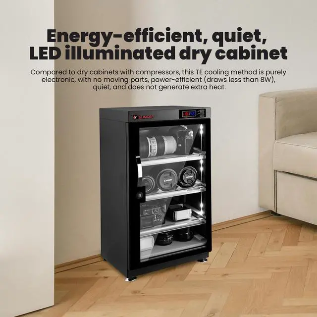 Alt view image 5 of 7 - Slinger 55L Electronic Dry Cabinet with Combination Lock